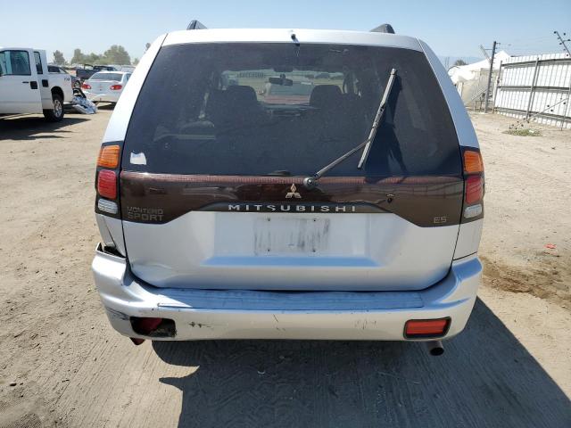 JA4LS21H92J033805 - 2002 MITSUBISHI MONTERO SPORT ES SILVER photo 6