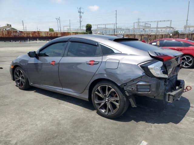 2HGFC2F87MH505353 - 2021 HONDA CIVIC SPORT GRAY photo 2
