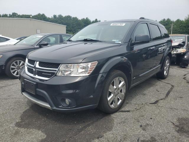 3C4PDDDG5CT230433 - 2012 DODGE JOURNEY CREW BLACK photo 1