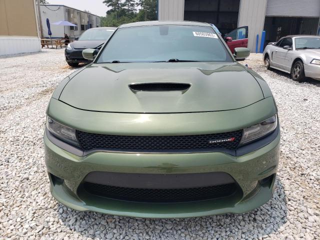 2C3CDXHG9KH567774 - 2019 DODGE CHARGER GT GREEN photo 5