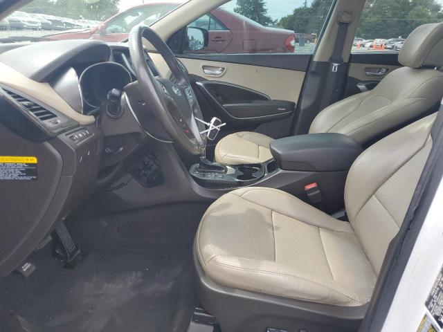 5XYZU3LB0HG459691 - 2017 HYUNDAI SANTA FE S WHITE photo 7