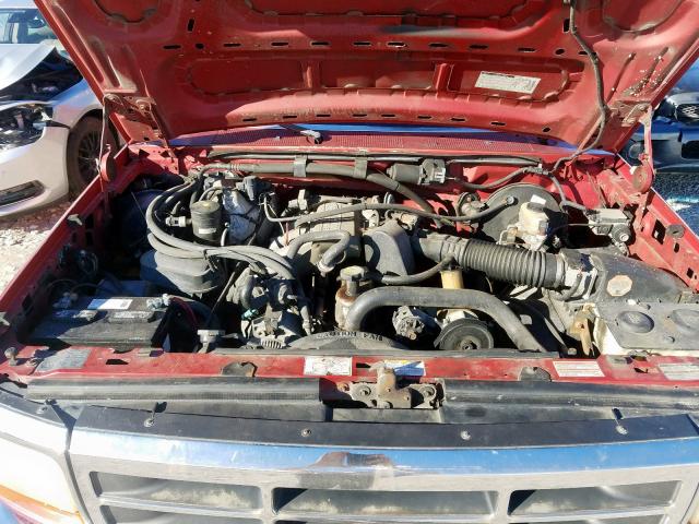 1FTEF15Y2TLA19967 - 1996 FORD F150  photo 7