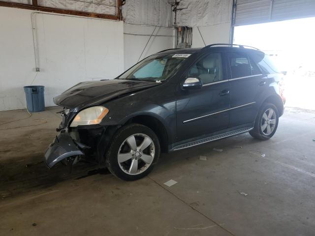4JGBB8GBXAA622346 - 2010 MERCEDES-BENZ ML 350 4MATIC GRAY photo 1