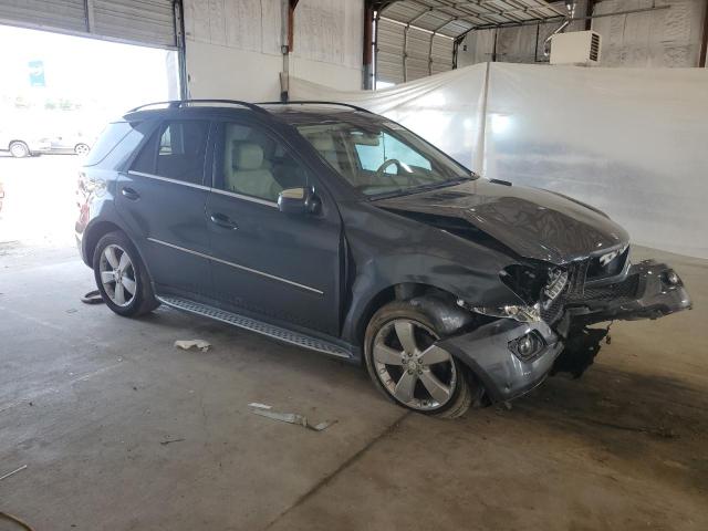 4JGBB8GBXAA622346 - 2010 MERCEDES-BENZ ML 350 4MATIC GRAY photo 4