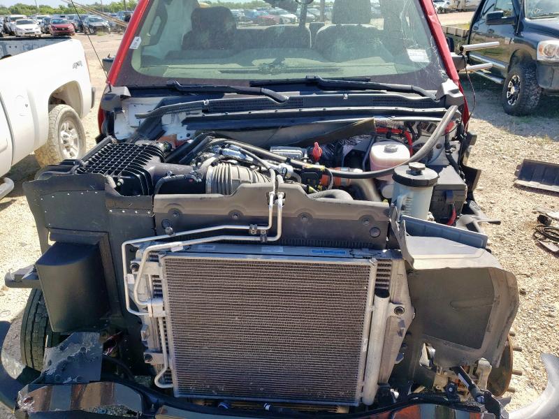 1HTKHPVK2NH271965 - 2022 CHEVROLET SILVERADO RED photo 11