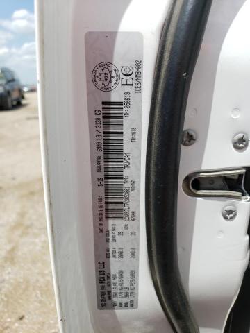 1C6RR7LT7KS653001 - 2019 RAM 1500 CLASS SLT 白色 照片 12