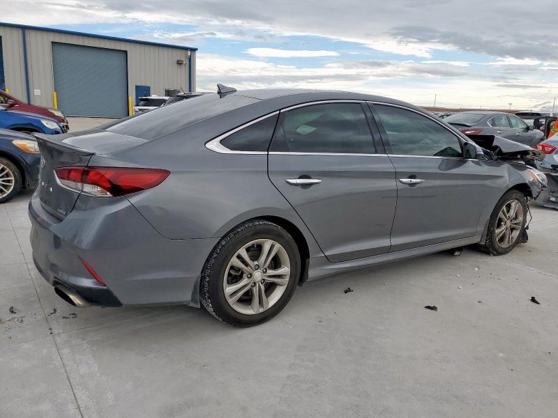 5NPE34AF4KH809868 - 2019 HYUNDAI SONATA LIMITED GRAY photo 3