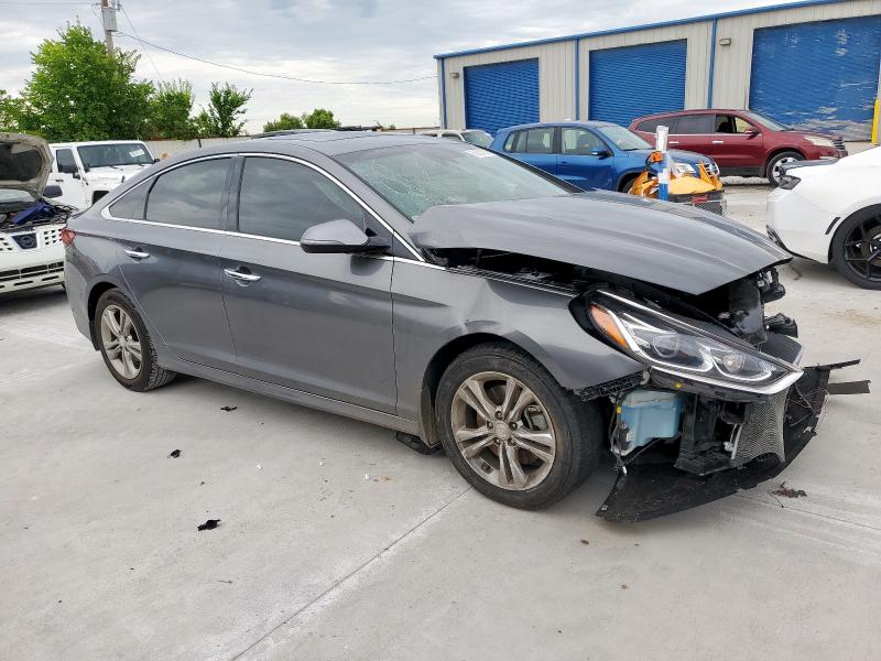 5NPE34AF4KH809868 - 2019 HYUNDAI SONATA LIMITED GRAY photo 4