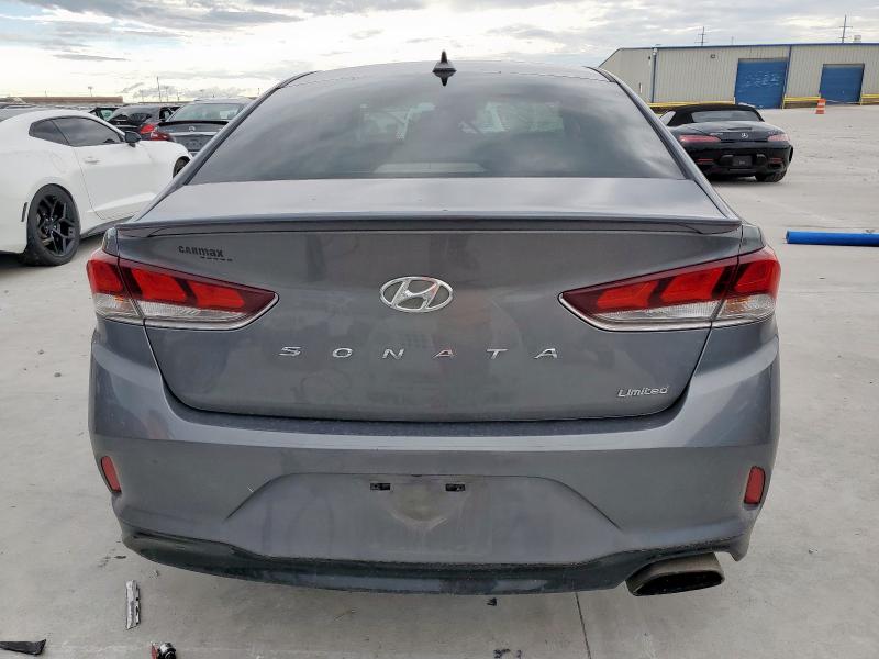 5NPE34AF4KH809868 - 2019 HYUNDAI SONATA LIMITED GRAY photo 6