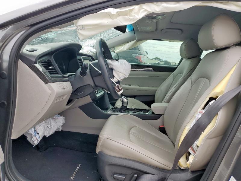 5NPE34AF4KH809868 - 2019 HYUNDAI SONATA LIMITED GRAY photo 7