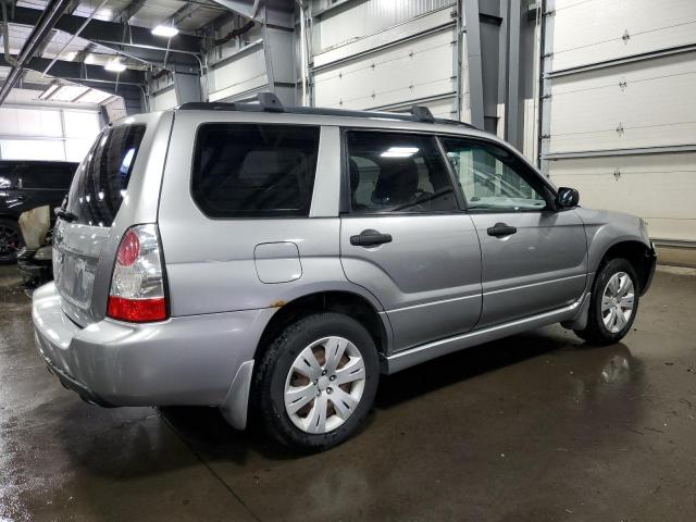 JF1SG63668H704472 - 2008 SUBARU FORESTER 2.5X SILVER photo 3