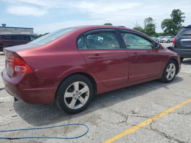 1HGFA16897L083707 - 2007 HONDA CIVIC EX RED photo 3