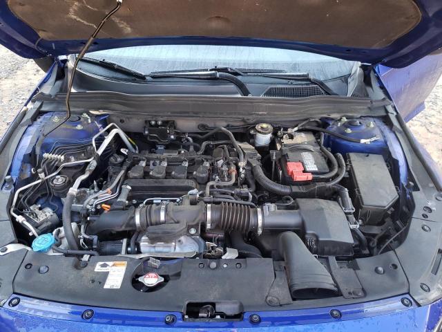 1HGCV1F37MA024139 - 2021 HONDA ACCORD SPORT ლურჯი ფოტო 11