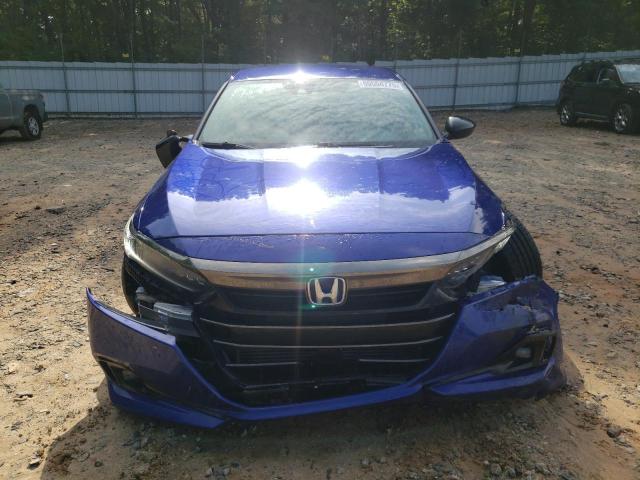 1HGCV1F37MA024139 - 2021 HONDA ACCORD SPORT ლურჯი ფოტო 5