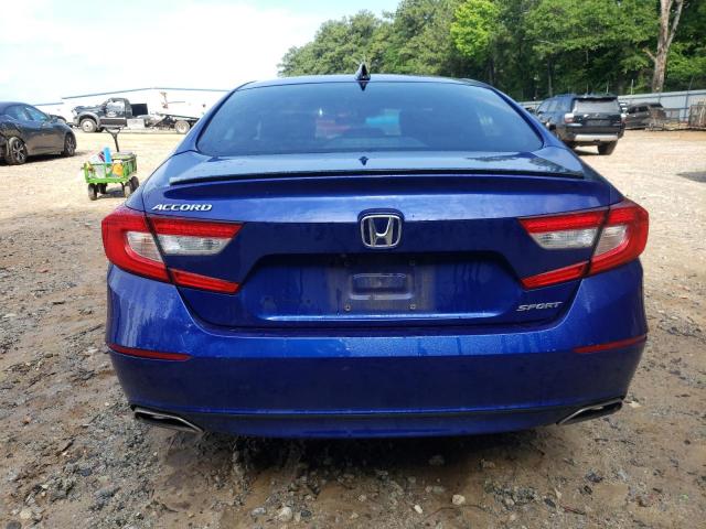 1HGCV1F37MA024139 - 2021 HONDA ACCORD SPORT ლურჯი ფოტო 6