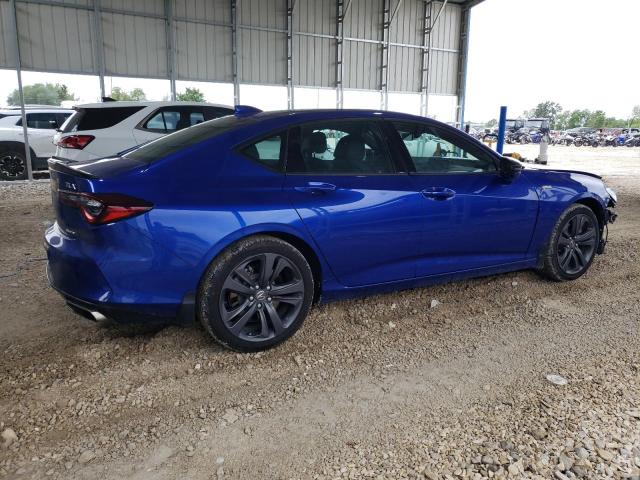 19UUB6F56NA001464 - 2022 ACURA TLX TECH A BLUE photo 3