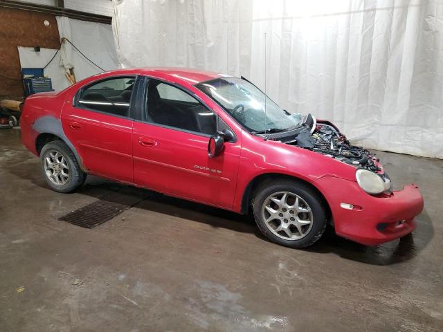 1B3ES46C01D226530 - 2001 DODGE NEON SE RED photo 4