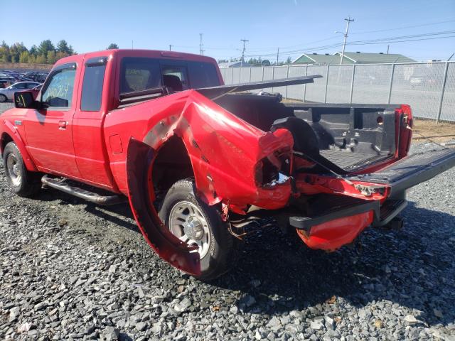 1FTYR44U18PB03394 - 2008 FORD RANGER SUPER CAB RED photo 9