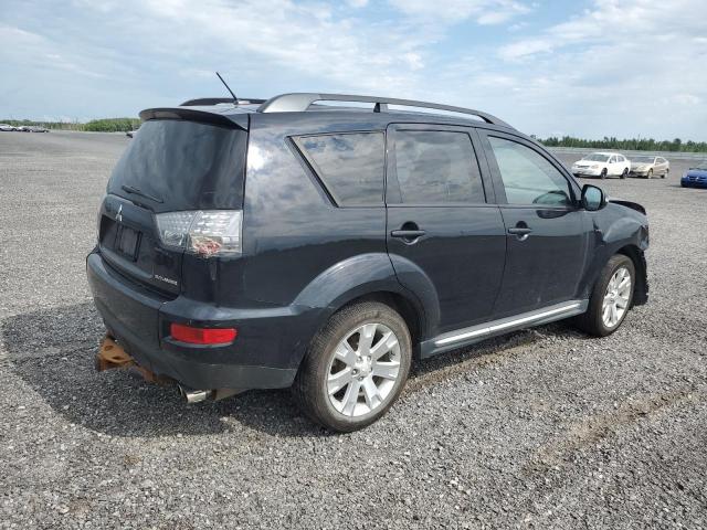 JA4JT5AX4BU604693 - 2011 MITSUBISHI OUTLANDER GT BLACK photo 3