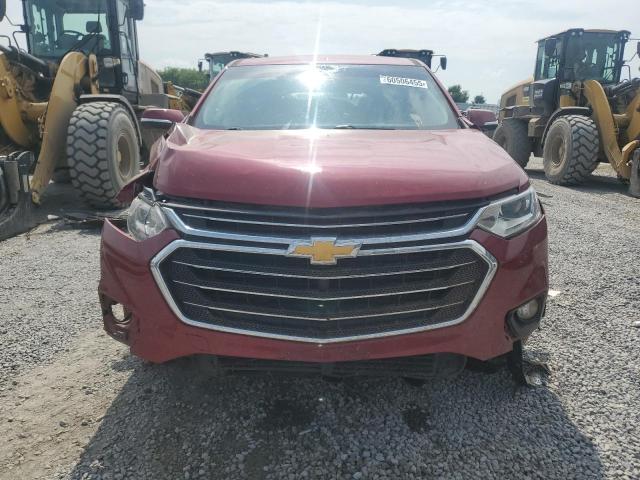 1GNERGKW2KJ131148 - 2019 CHEVROLET TRAVERSE LT Бордовий фото 5