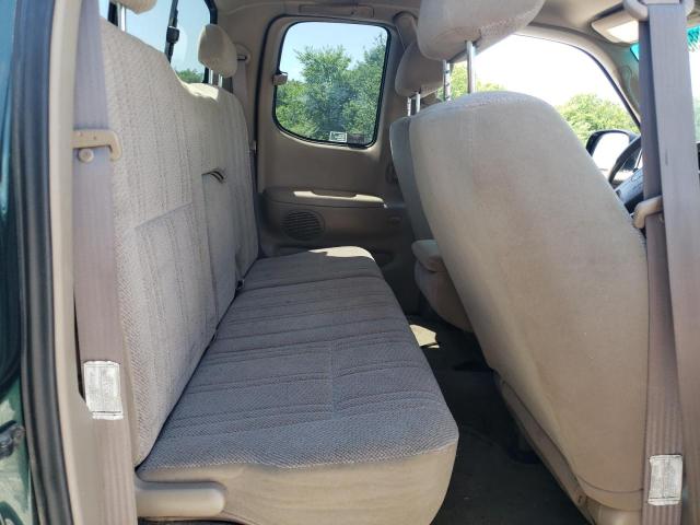 5TBBT4419YS034983 - 2000 TOYOTA TUNDRA ACCESS CAB მწვანე ფოტო 10