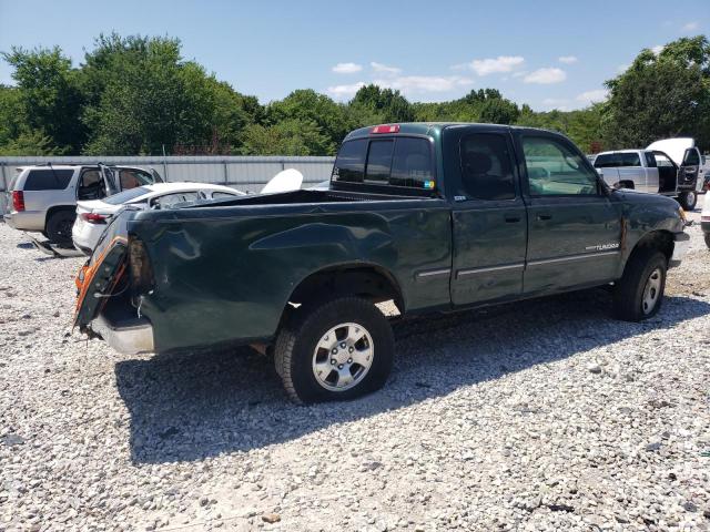 5TBBT4419YS034983 - 2000 TOYOTA TUNDRA ACCESS CAB GREEN photo 3