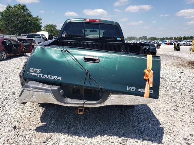 5TBBT4419YS034983 - 2000 TOYOTA TUNDRA ACCESS CAB მწვანე ფოტო 6