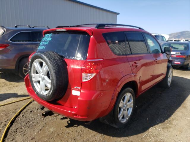 JTMBD32V165015996 - 2006 TOYOTA RAV4 SPORT RED photo 4