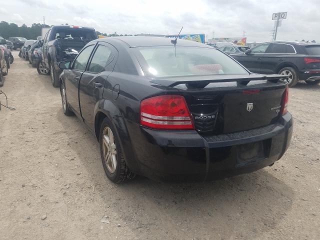 1B3LC56B29N553616 - 2009 DODGE AVENGER SXT BLACK photo 3