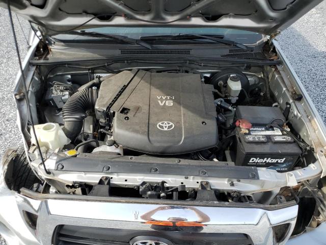 3TMJU62N68M066498 - 2008 TOYOTA TACOMA DOUBLE CAB PRERUNNER SILVER photo 11