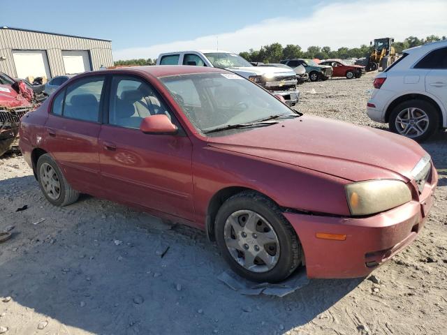 KMHDN46DX4U886620 - 2004 HYUNDAI ELANTRA GLS BURGUNDY photo 4