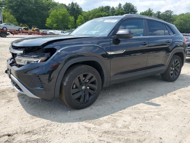 1V2KE2CA0MC235642 - 2021 VOLKSWAGEN ATLAS CROS SE BLACK photo 1