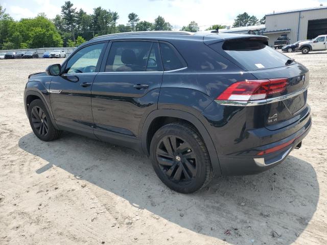 1V2KE2CA0MC235642 - 2021 VOLKSWAGEN ATLAS CROS SE BLACK photo 2