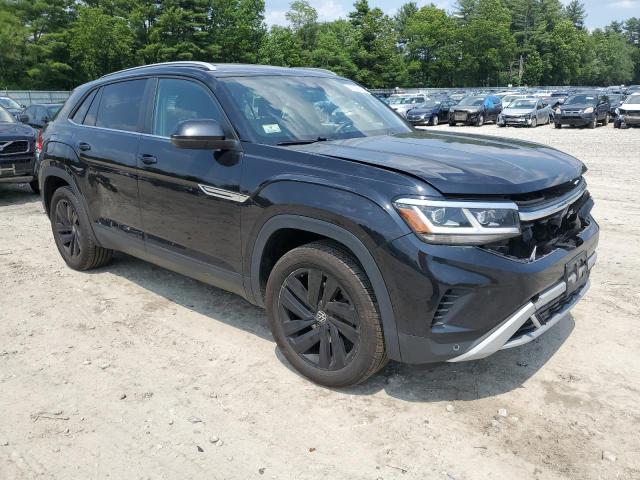 1V2KE2CA0MC235642 - 2021 VOLKSWAGEN ATLAS CROS SE BLACK photo 4