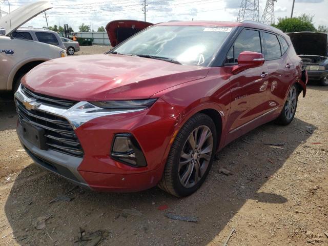 3GNKBFRS0LS555478 - 2020 CHEVROLET BLAZER PREMIER RED photo 1