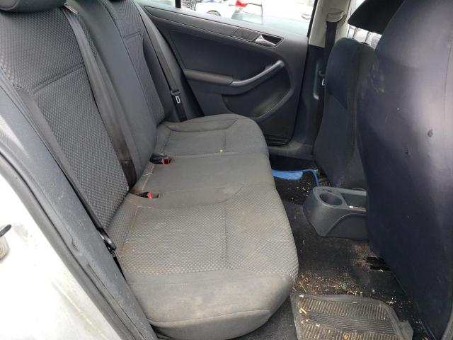 3VW2K7AJ1CM384436 - 2012 VOLKSWAGEN JETTA BASE Argent photo 10