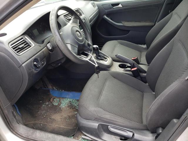 3VW2K7AJ1CM384436 - 2012 VOLKSWAGEN JETTA BASE Argent photo 7