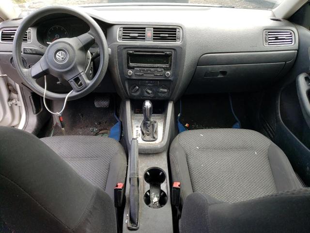 3VW2K7AJ1CM384436 - 2012 VOLKSWAGEN JETTA BASE Argent photo 8