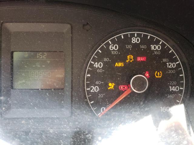 3VW2K7AJ1CM384436 - 2012 VOLKSWAGEN JETTA BASE Argent photo 9