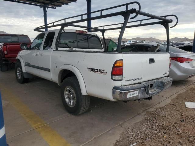 5TBRT34153S333792 - 2003 TOYOTA TUNDRA ACCESS CAB SR5 WHITE photo 2