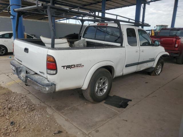 5TBRT34153S333792 - 2003 TOYOTA TUNDRA ACCESS CAB SR5 WHITE photo 3