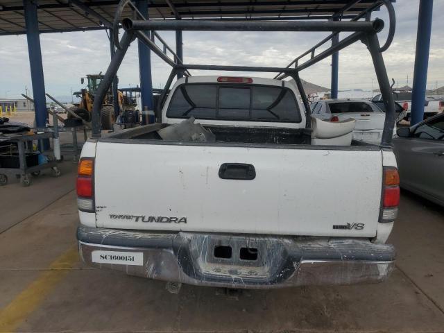 5TBRT34153S333792 - 2003 TOYOTA TUNDRA ACCESS CAB SR5 WHITE photo 6