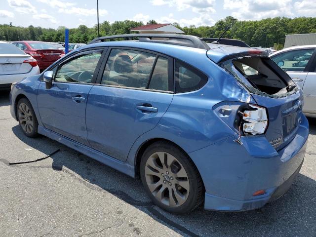 JF1GPAP66G8254646 - 2016 SUBARU IMPREZA SPORT PREMIUM BLUE photo 2