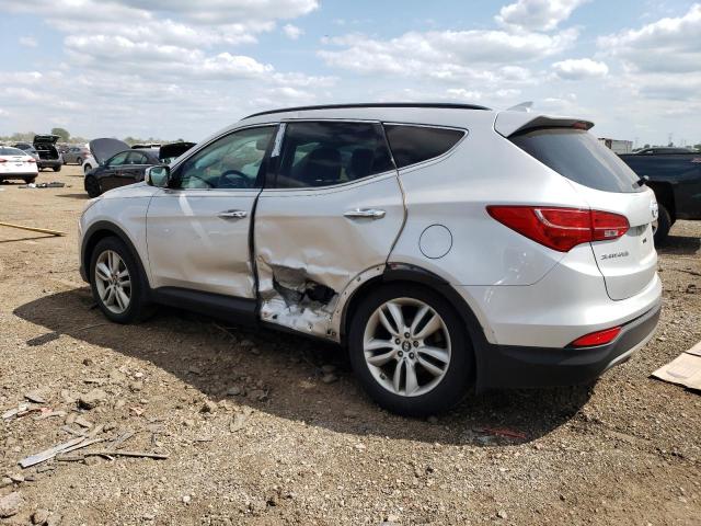 5XYZUDLA5EG226396 - 2014 HYUNDAI SANTA FE S SILVER photo 2