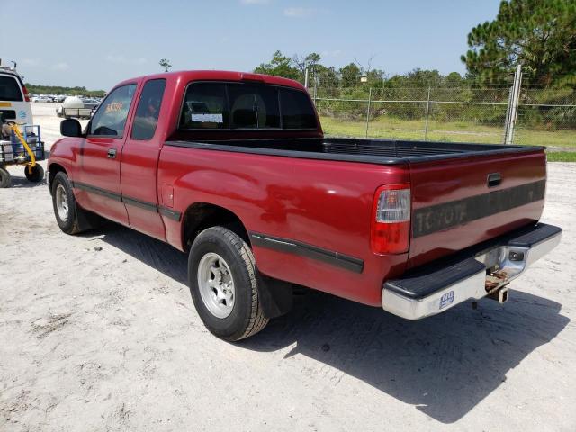 JT4TN12D7V0032052 - 1997 TOYOTA T100 XTRACAB RED photo 2