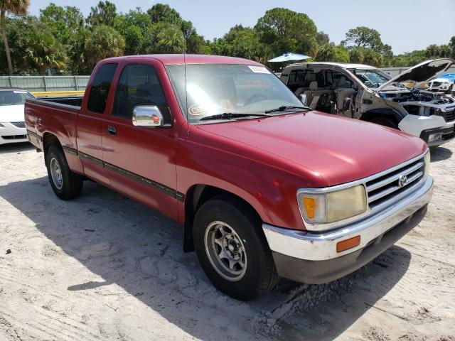 JT4TN12D7V0032052 - 1997 TOYOTA T100 XTRACAB RED photo 4