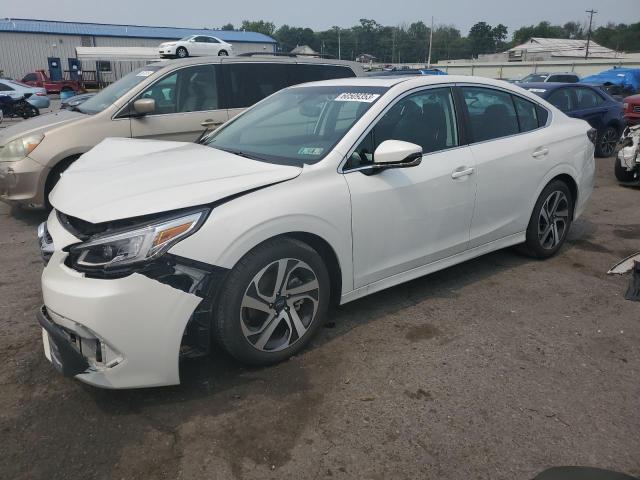 4S3BWAN68N3022909 - 2022 SUBARU LEGACY LIMITED WHITE photo 1