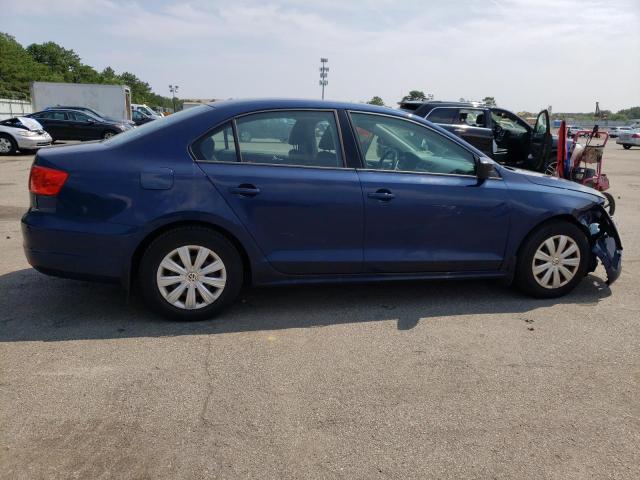 3VW2K7AJ8EM396201 - 2014 VOLKSWAGEN JETTA BASE 蓝色 照片 3