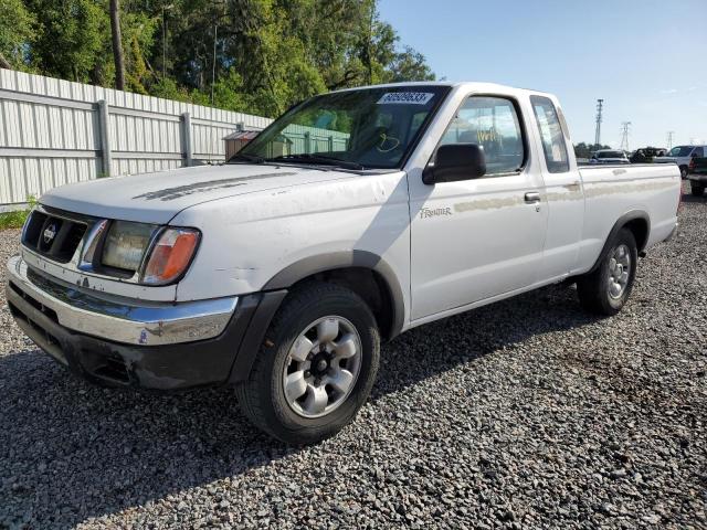 1N6DD26S4WC377672 - 1998 NISSAN FRONTIER KING CAB XE WHITE photo 1