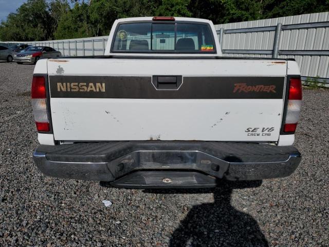 1N6DD26S4WC377672 - 1998 NISSAN FRONTIER KING CAB XE WHITE photo 6